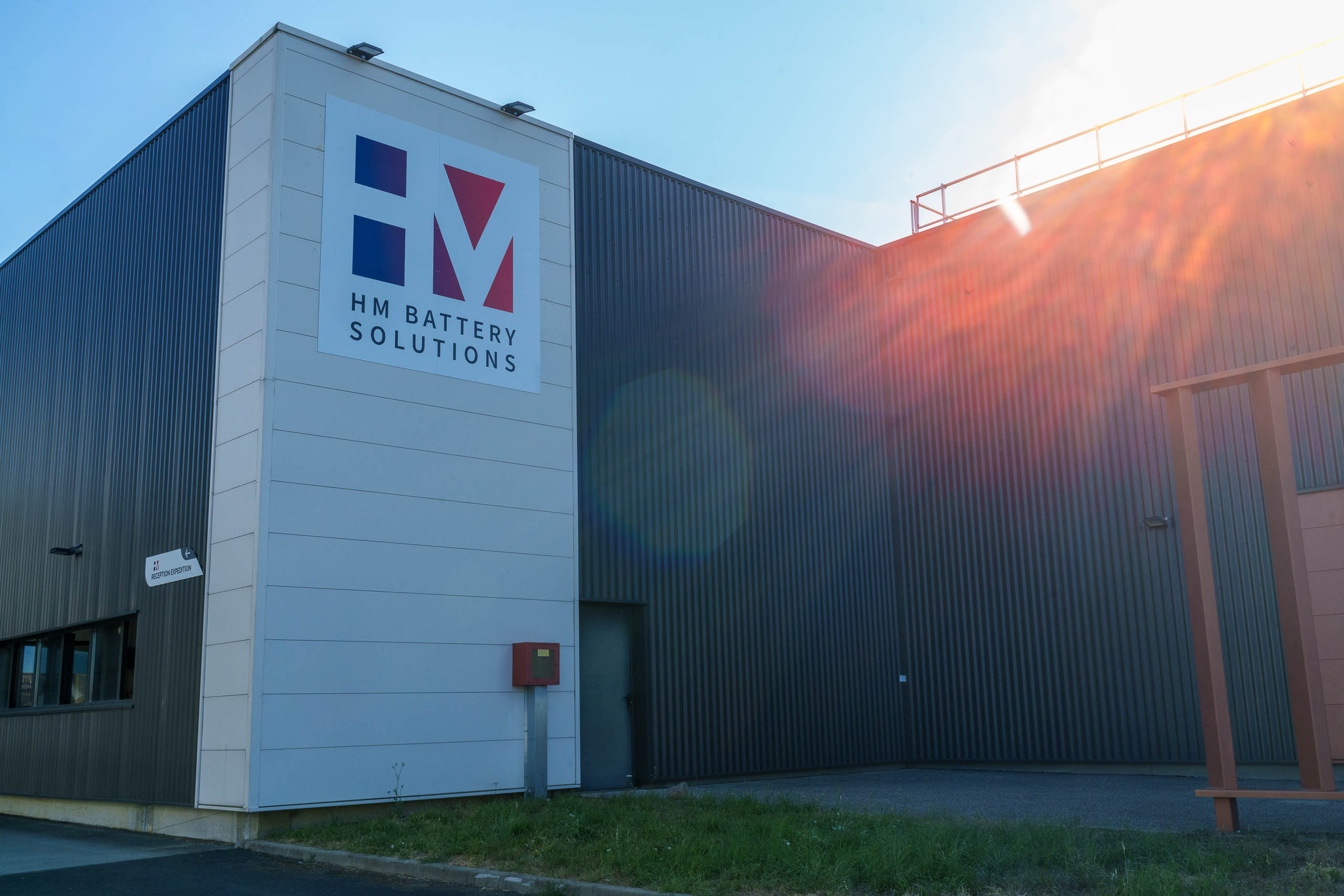 HM Battery Solutions building